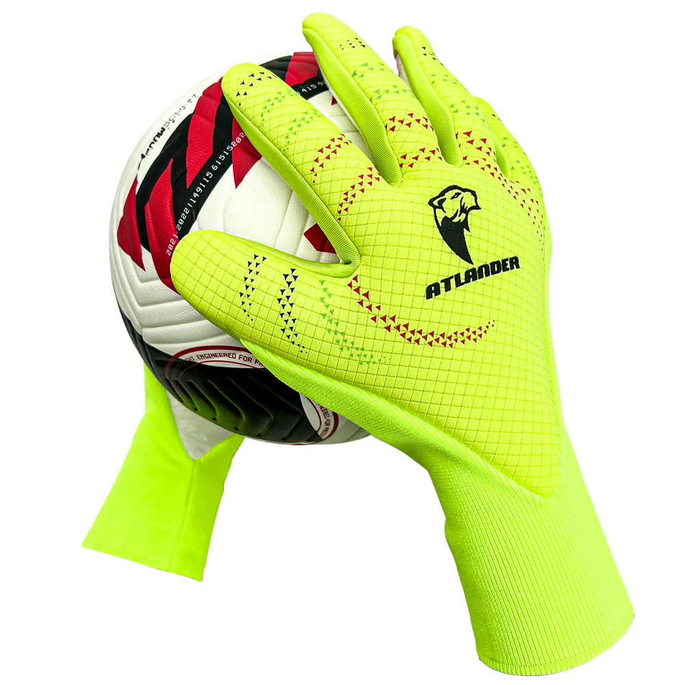 Professionelle Fußball-Torwarthandschuhe, Latex, verdickter Schutz, Erwachsene, Kinder, Torwart, Kinder, Teenager, Torwart-Fußballhandschuhe