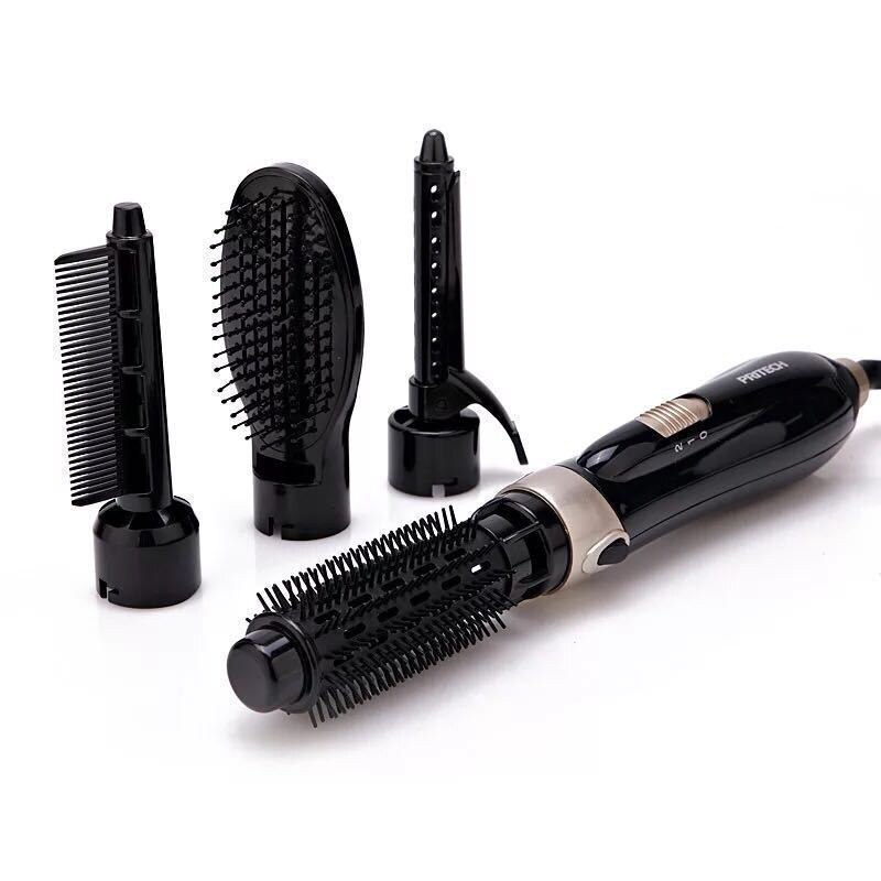3 in 1 Hair Dryer Air Brush Women Hair Blower Brush Hair Curler And Straightening Brush Hairdryer Curling Comb
