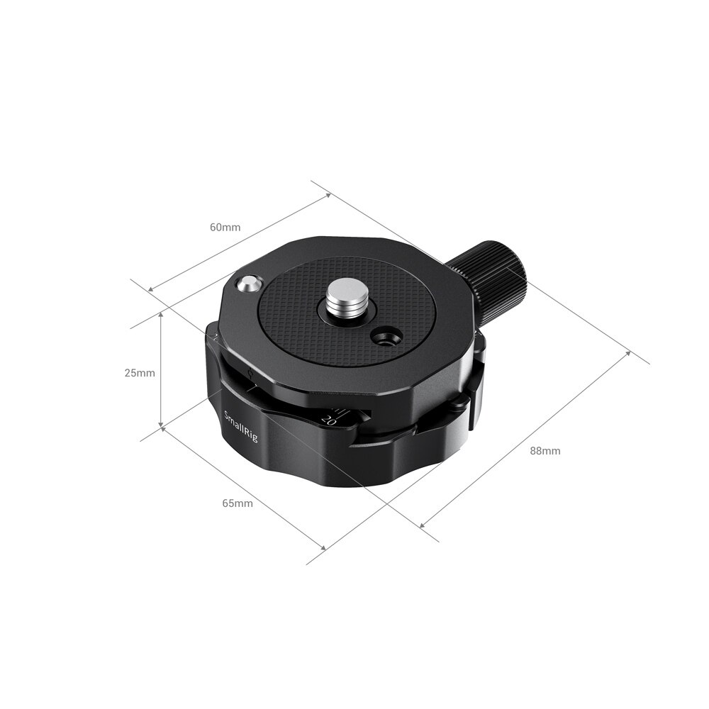 Smallrig Camera Quick Release Statiefkop Quick Switch Clamp Met Plaat (Kleine, Arca-Swiss Stijl) video Accessoire Rig 2469
