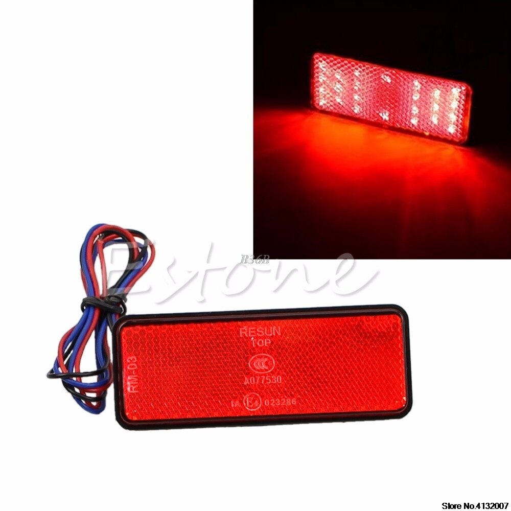 LED Reflector Rear Tail Brake Stop Marker Light CA... Grandado