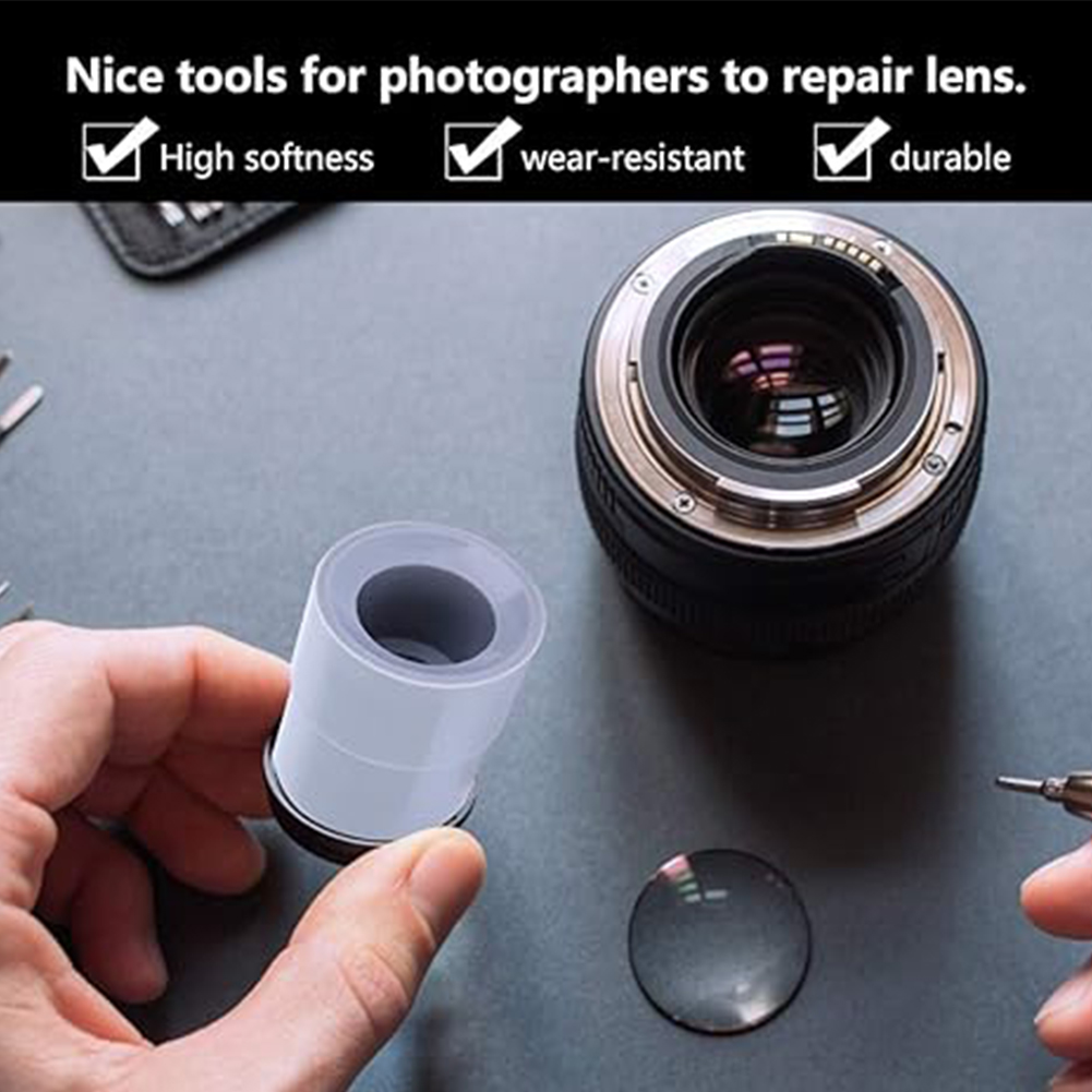 Herramienta de reparación de lentes de 8-83mm, herramienta de calibración de lentes de videocámara de goma, Kit de extracción de reparación, casi uso de cámaras, 9 Uds.