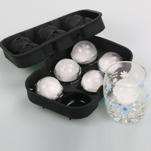 Cocktail Whiskey Ice Ball Maker Ice Cube Tray 6 Large Silicone Ice Molds Maker Kitchen Bar Accessories a804 12