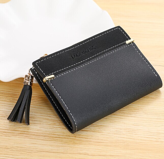 Nowy kobiety skórzana wzór portmonetka Passcard kieszeni portfel kieszenie uwaga przedziału Passcard posiadacz karty kopertówka: 03