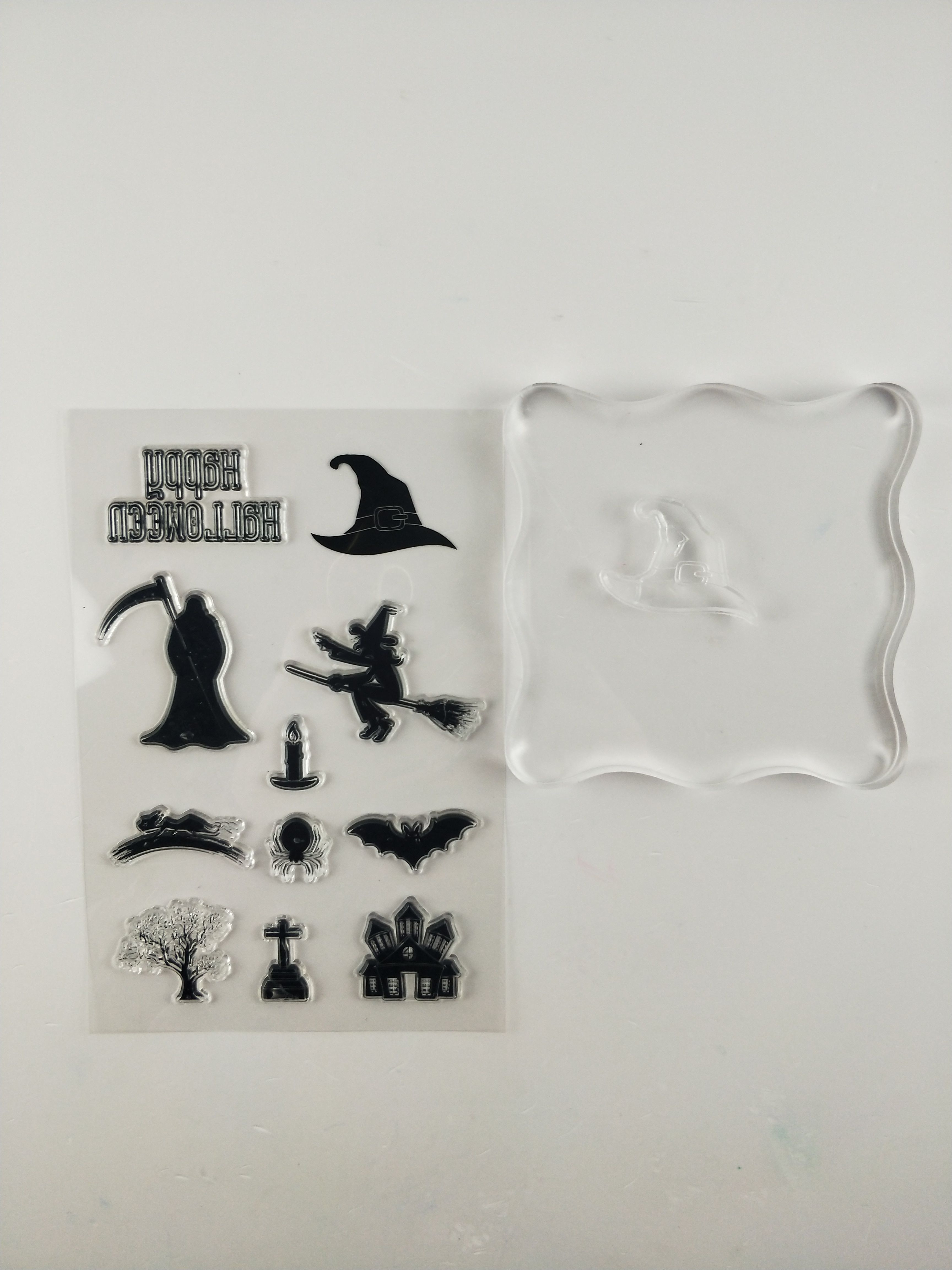 Stempel Retro Heksen Grafische Diy Signet Handgemaakte Transparante Afdichting Hergebruik Versiering Silicagel Dagboek Ambachtelijke Productie