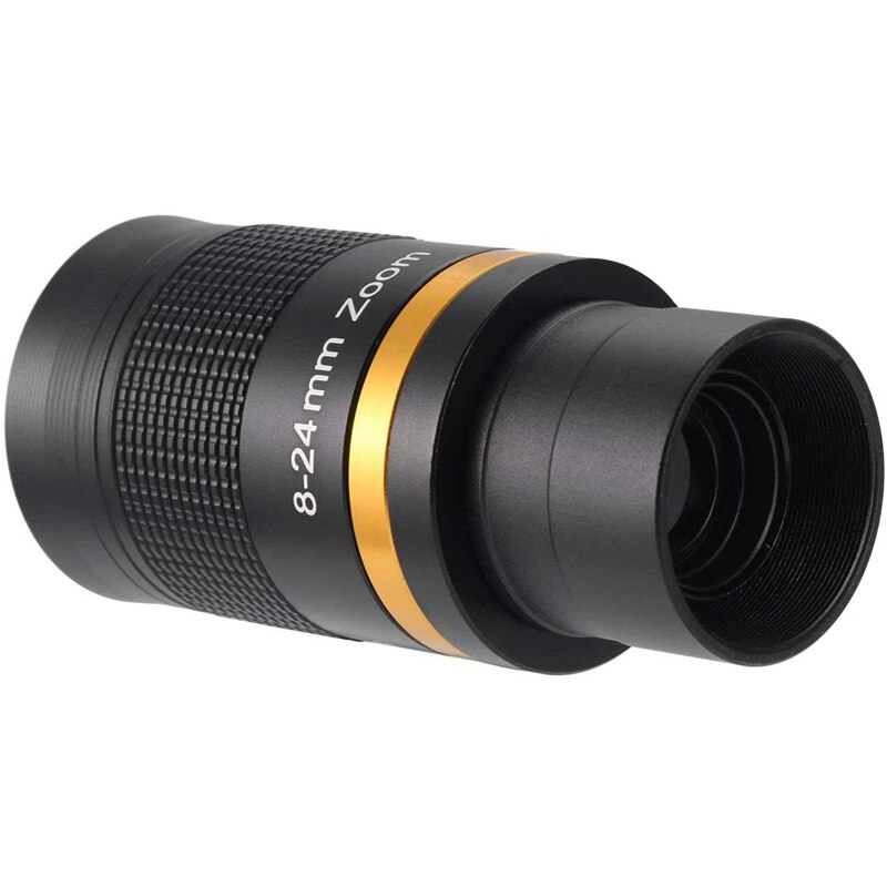 TopTelescope Accessories 24mm Zoom Eyepiece Full Metal Continuous Zoom Eyepiece