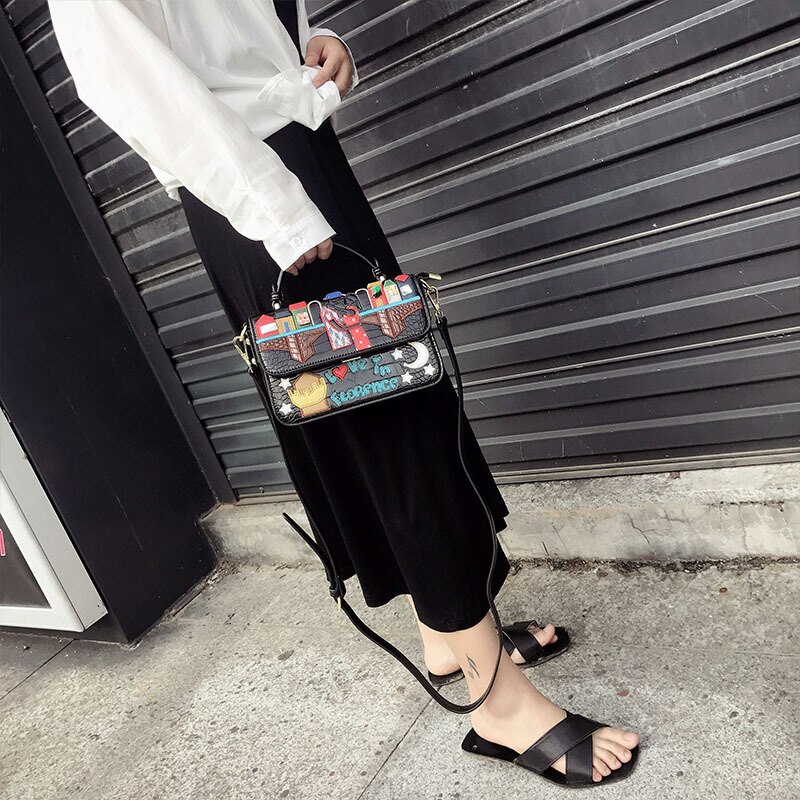 Kleine dames pu leren handtassen dames portemonnees schoudertas dames vintage crossbody tassen voor vrouwen