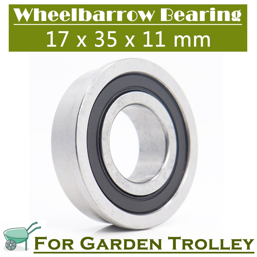F60032RS Wheelbarrow Bearing 17*35*10 mm ( 1 PC )... Grandado