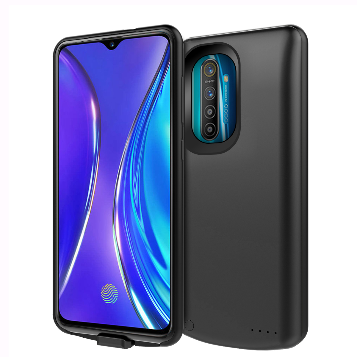 Coque de chargeur de batterie 6500mAh pour Oppo Realme X2 Pro, batterie de secours étendue: Realme x2 pro