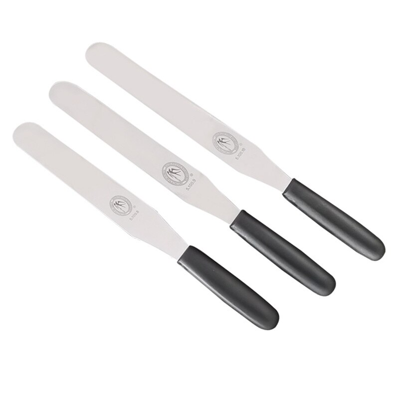 Cake Spatula Cream Spatula Scraper Baking Cake Tool Stainless Steel Cake Spatula Smoothing Cake Decoration Tool