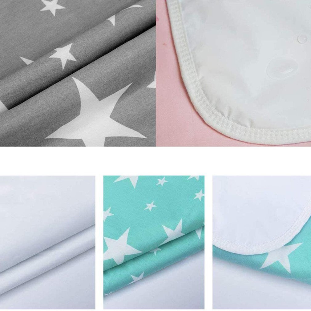 Breathable Cotton Cartoon Waterproof Baby Changing Pad Flexible And Baby Changing Pad