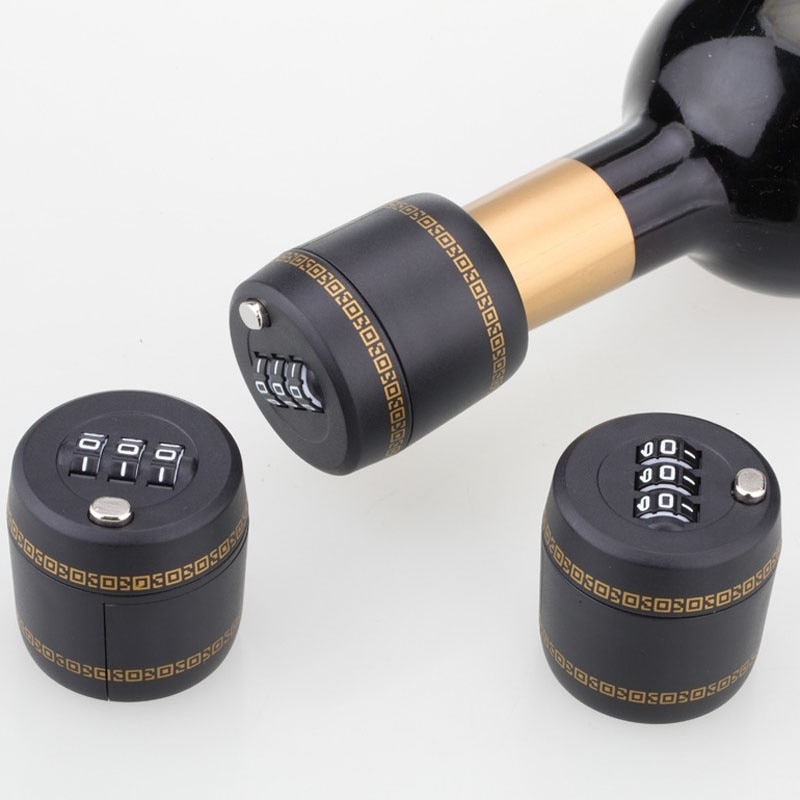 Plastic Wijnfles Sluizen Combinatie Lock Wijn Stop Vacuüm Plug Apparaat Houden Wijn Behoud voor Keuken Bar