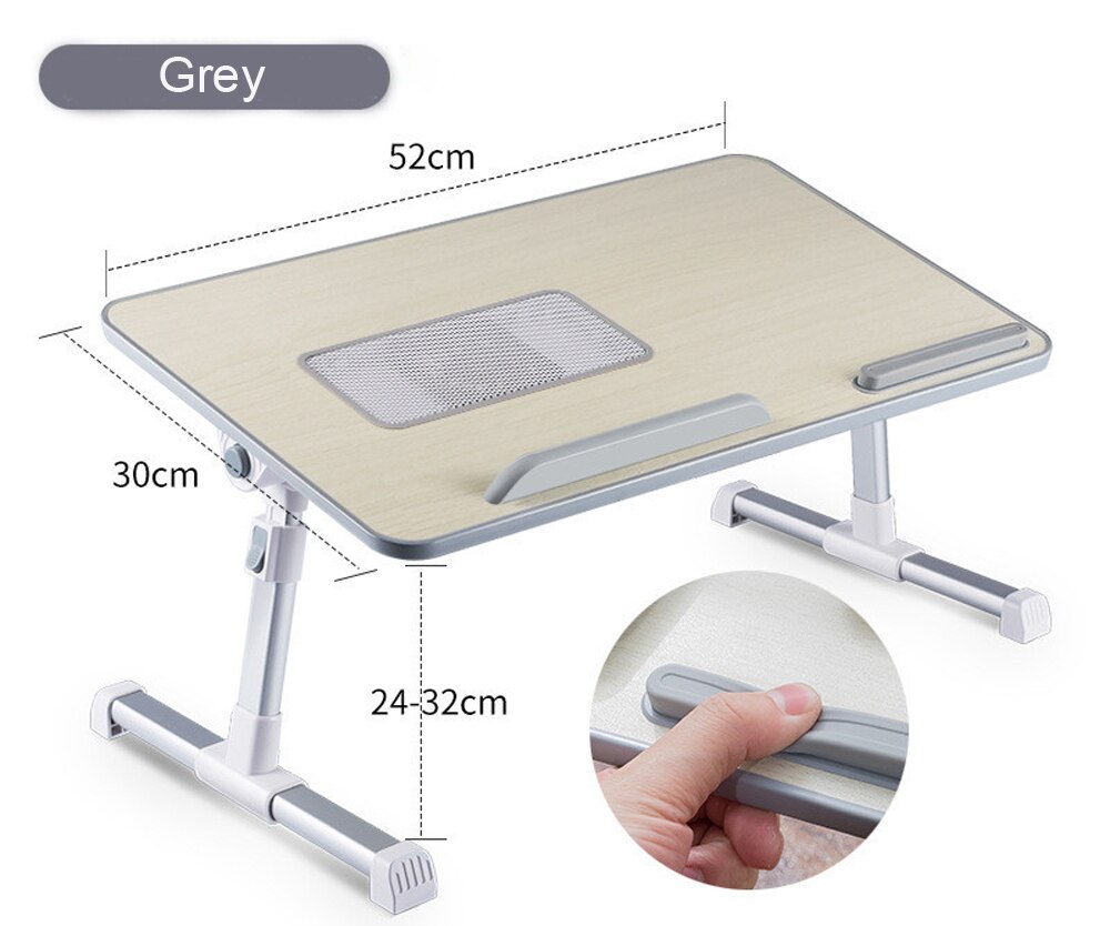 Escritorio De Pie, Cama Mesa Plegable Cama De Aluminio Mesa Para Computadora Portatil Cama Mesa Para Computadora Portatil Eleve Su Experiencia
