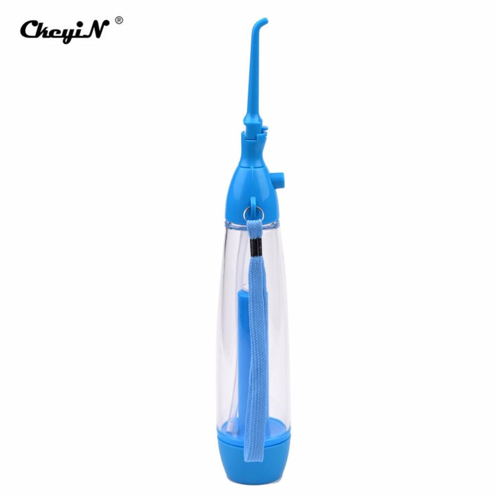 Ckeyin Handleiding Water Tanden Bleken Mond Wassen Jets Verwijderen Puin Verminderen Bacteriën Tand Cleaner Mondhygiëne Frisse Adem Doos