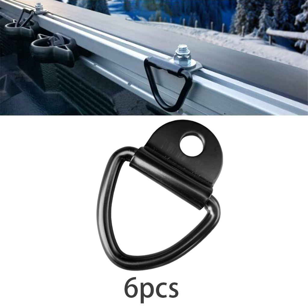 D Shape Tie Downs Anchor Lashing Ring 400kg Heavy Duty for Car Cargo Boats