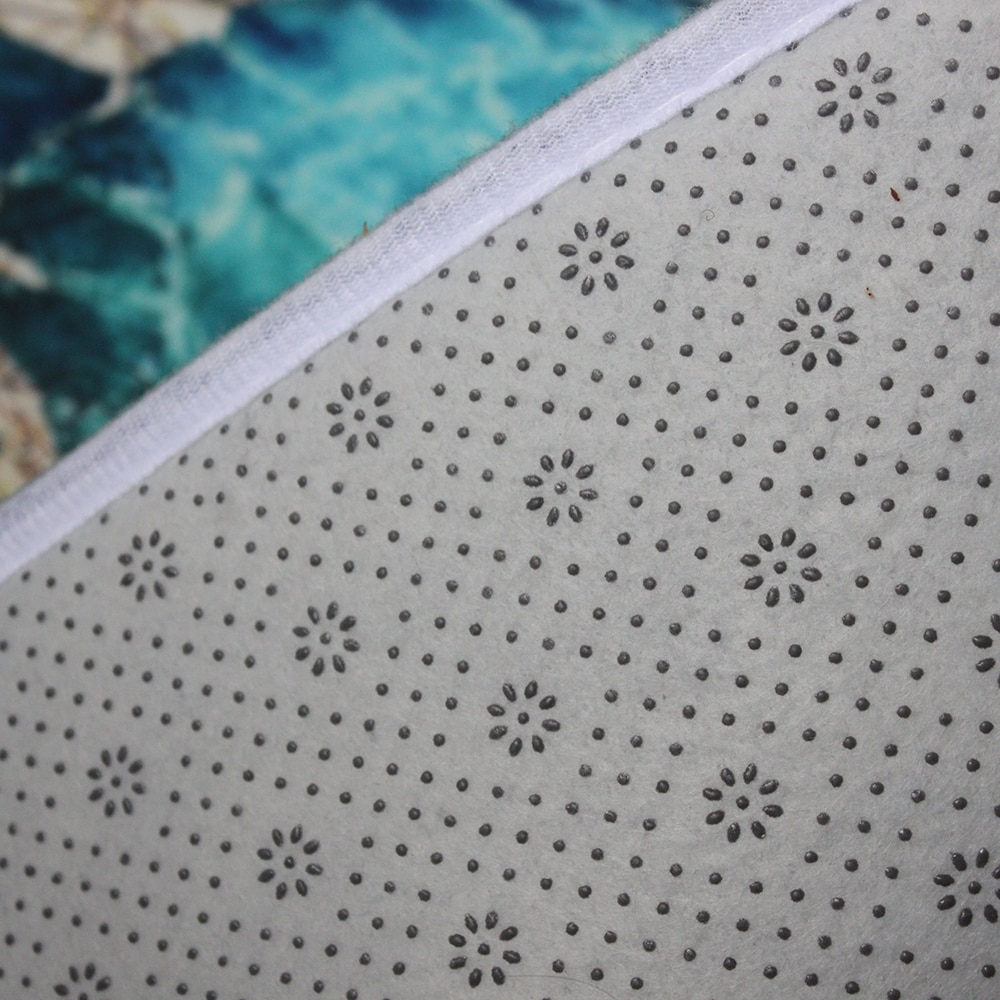 Styl marynistyczny wycieraczka robić butów dywan na podłogę robić salonu wzór żółwiem morskim koral polarny dywan antypoślizgowa wycieraczka Dom dekoracje