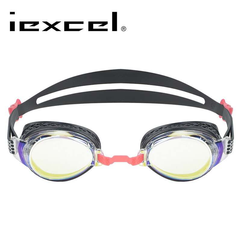 LANE4-Gafas de natación para miopía, lentes dioptrías graduadas con protección UV antivaho para adultos, hombres y mujeres # Iexcel