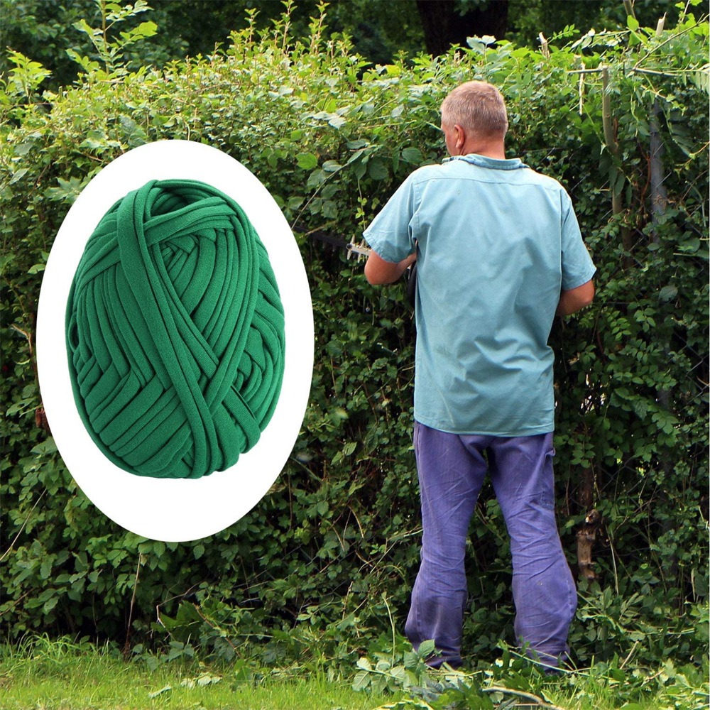 Garten grün Seil Stoff Streifen Pflanze Unterstützung Krawatte verwendet für Kabel Sortierung Pflanze Klettern Umreifung Krawatten Bindung Pflanzen Ich bin Haus