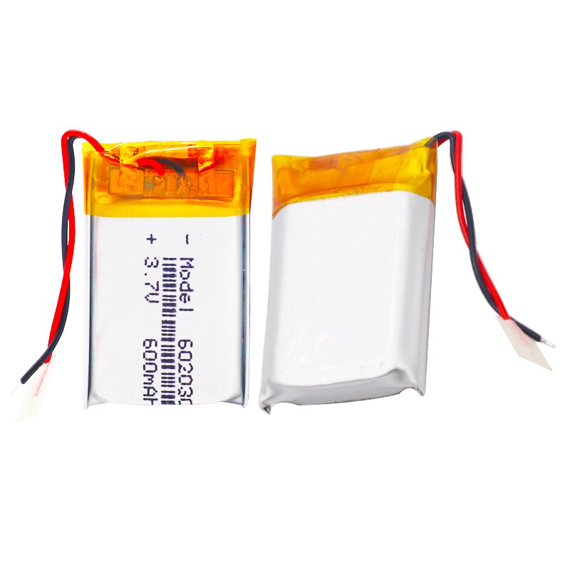 polymer battery 3.7V lithium polymer battery 602030 600mAh game machine MP3 MP4 MP5 lithium battery GPS navigator