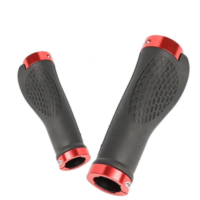 1 Paar Fiets Grips Ergonomische Anti-Slip Rubber Mtb Mountainbike Fiets Stuur Grips Fietsen Lock-On Fietsen accessoires