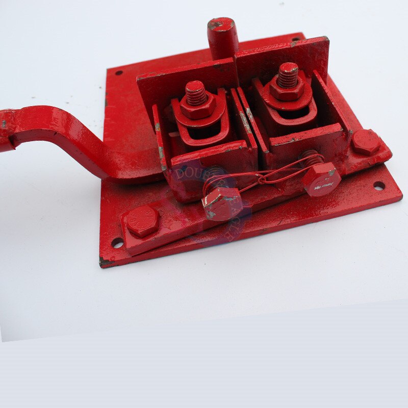 Outil manuel de cintreuse de cerceau de renfort de fil de fer forgé/barres d'armature d'acier inoxydable/petite machine à cintrer de barre d'étrier pour la construction