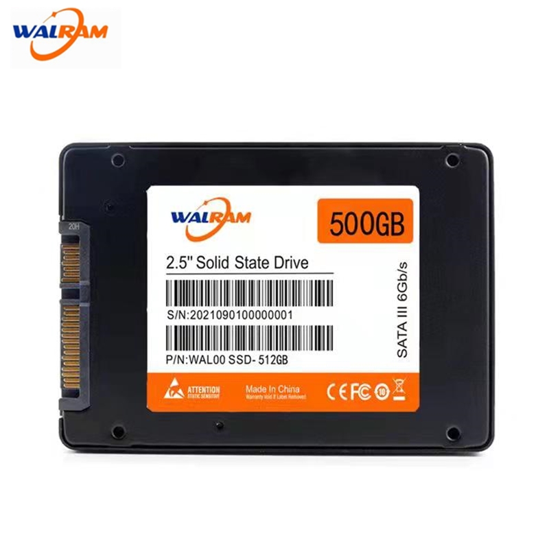 WALRAM ssd 500gb sata 3 ssd sata 480gb ssd 1 tb HD SSD Hard Drive Disk HDD Internal Solid State Drives for laptop PC