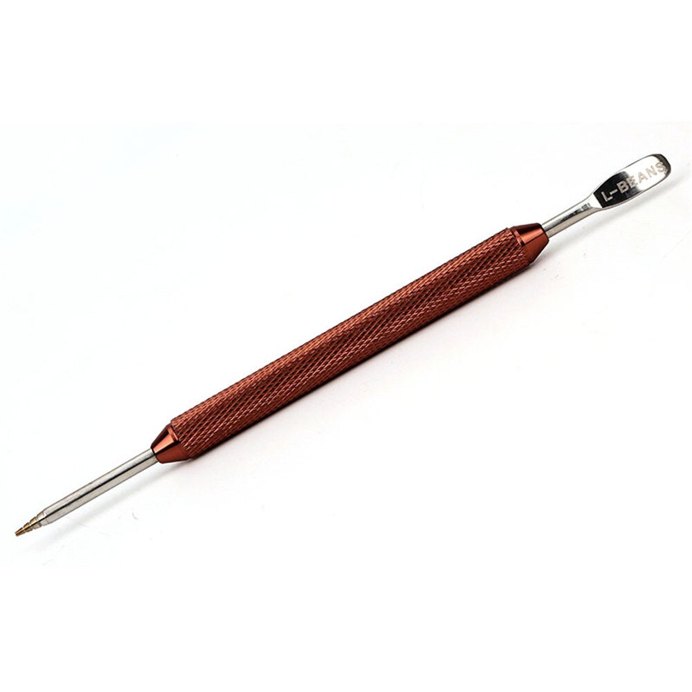 Coffee Latte Foam Art Pen Needle Spatula Stainless Barista Tool Coffee Latte Stainless Steel Art Pen Tool 9 Colors: brown