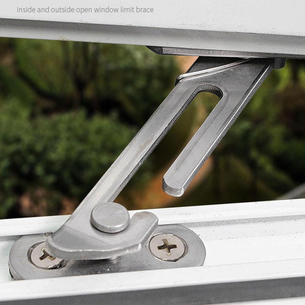 Window Restrictor Child Lock Safety Catch W/Fixing Screws Set Right Window stopper