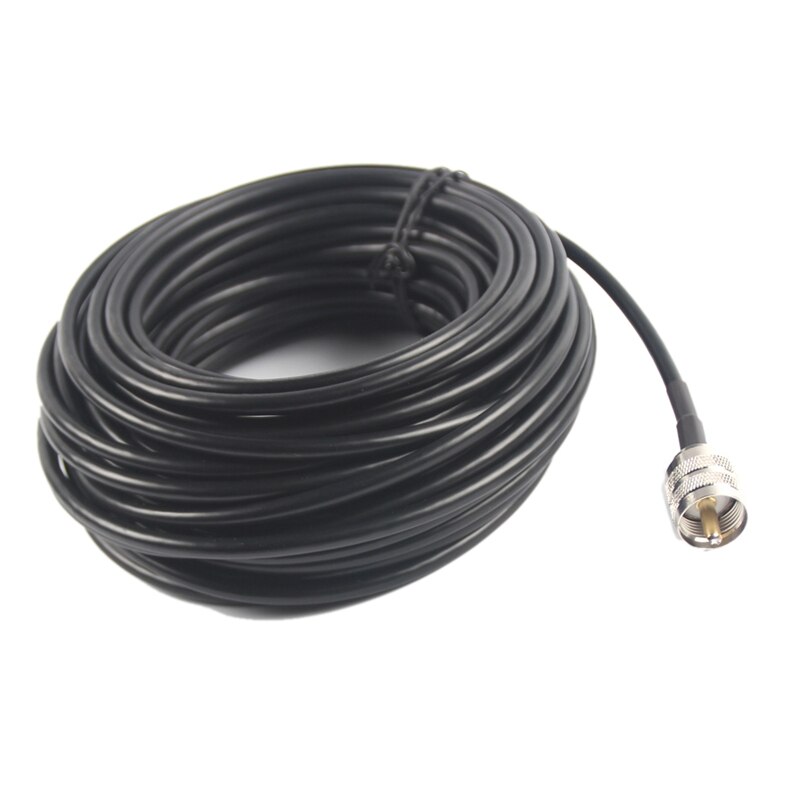 50Inch RG58 Coax Coaxiale Uhf PL-259 Connectors Cb Radio Antenne Kabel Cnim