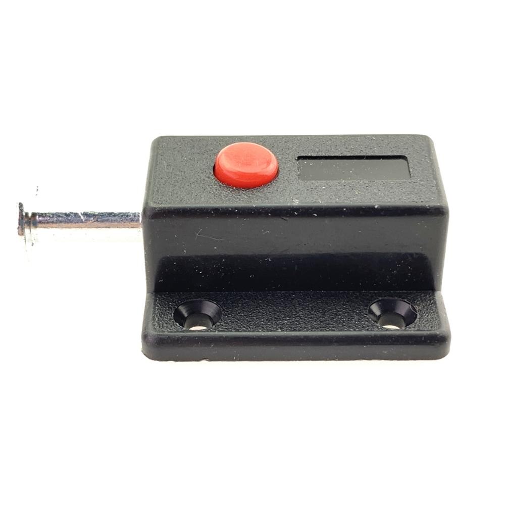 Plastic Automatic Button Latch Spring Latch Stainless Steel Latch Lock Wooden Door Latch Door Pin