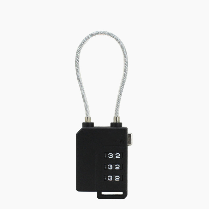 Mini 3 Dial Digit Number Code Resettable Security Password Combination Security Travel Safe Lock For Padlock Luggage Lock Of Gym: 1PCS2