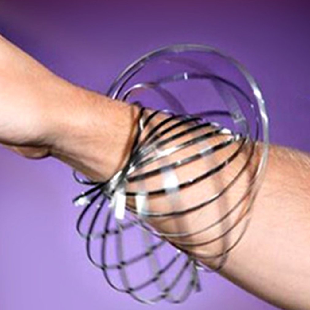 Decompressiespeelgoed met vloeistofarmband van roestvrij staal