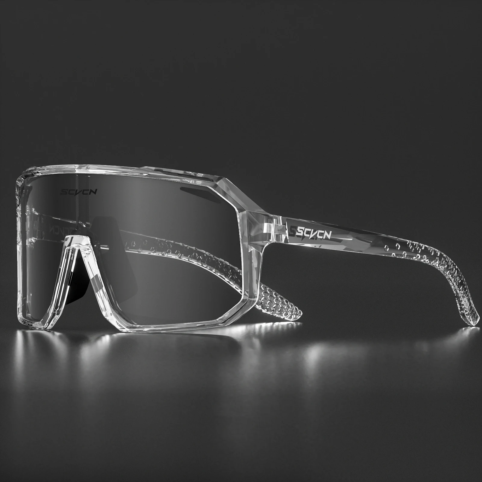 SCVCN-gafas fotocromáticas deportivas para hombre y mujer, lentes de sol para ciclismo con protección UV400, para exteriores, para ciclismo de montaña y senderismo