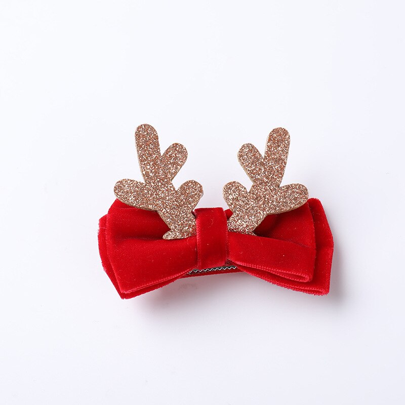 Mignon épingle à cheveux pince à cheveux pour filles bébé enfants épingles à cheveux joyeux noël épingles à cheveux femmes fête Barrettes cheveux accessoires chouchous