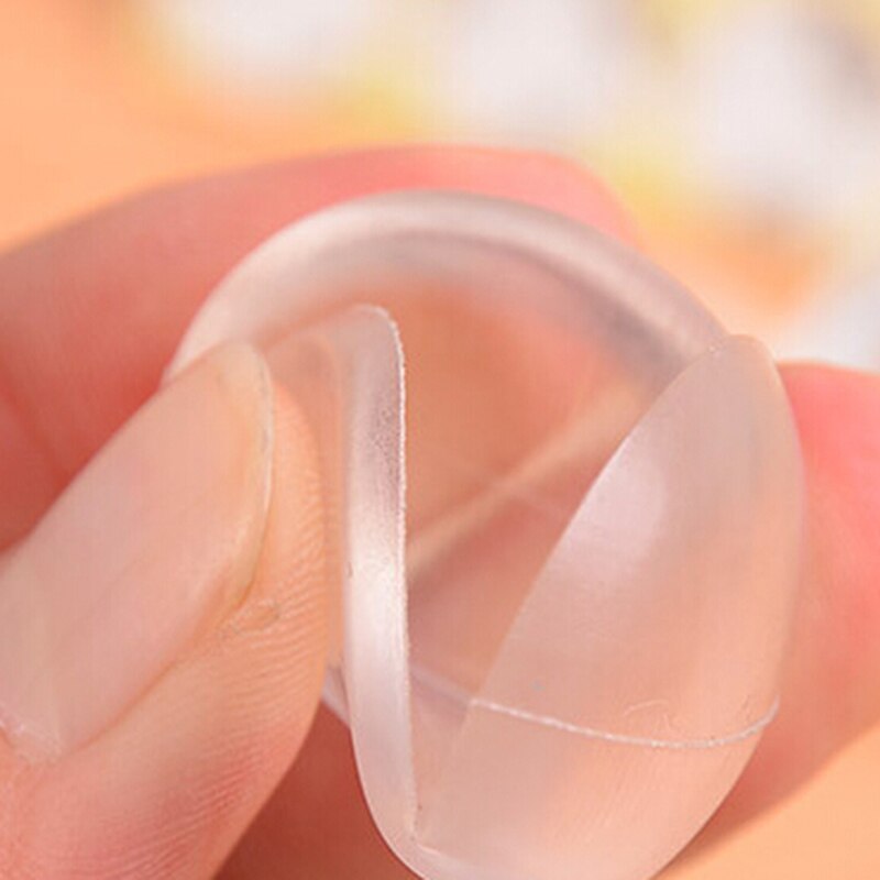 12pcs Child Baby Safety Silicone Protector Table Corner Transparent Children Anticollision Edge Protection Corner Guards