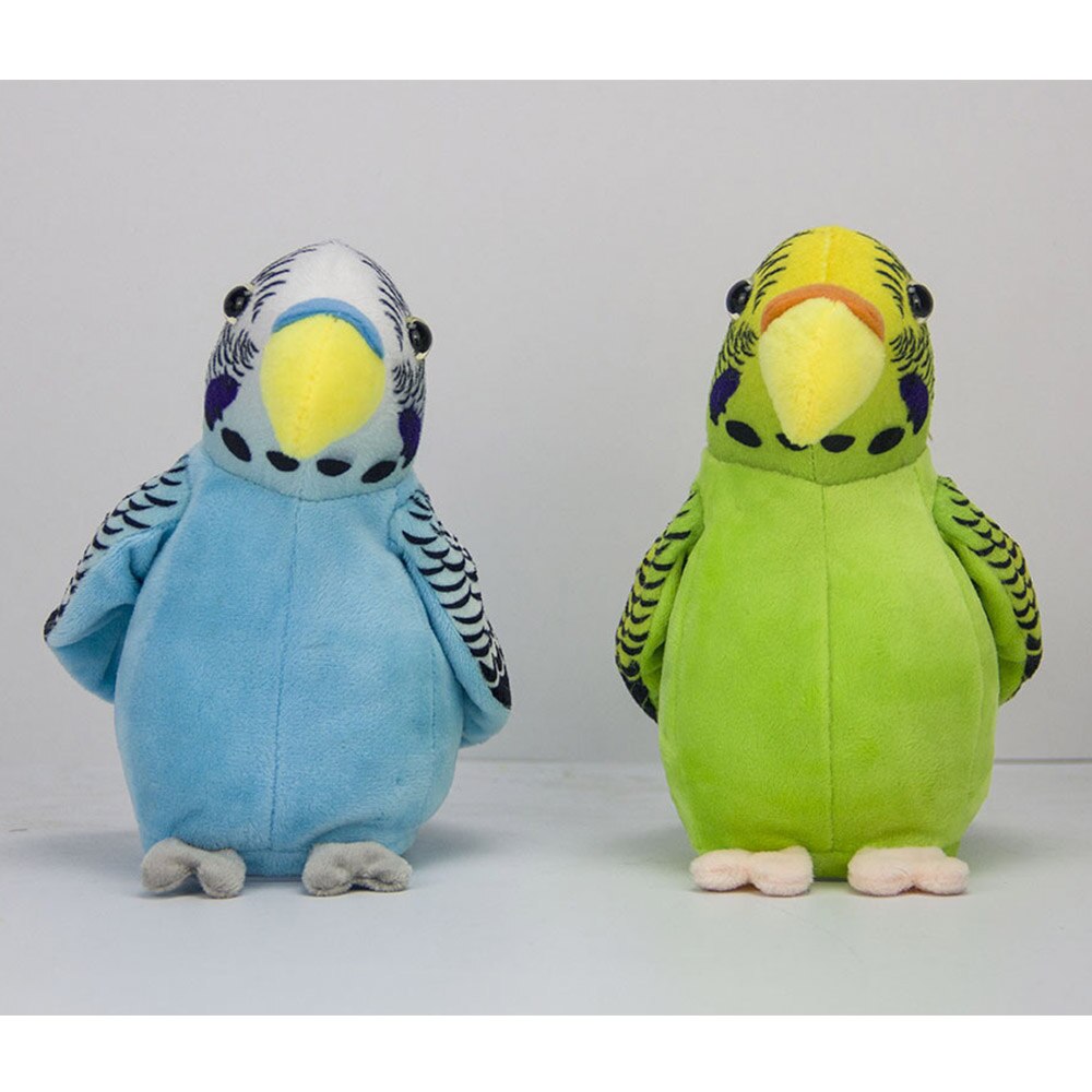 Kids Electronic Pets Talking Parrot Toys Funny Sound Record Plush Parrot Christmas for Children Educational toys