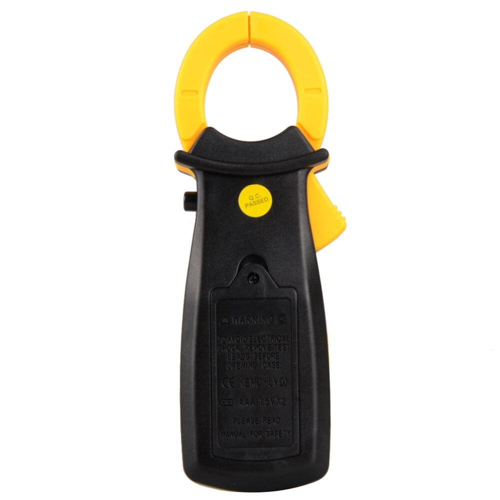 Black AC Digital Clamp DT3266L LCD Display Digital Multimeter Digital Clamp Meter Probe Without Battery VE239 T150.1