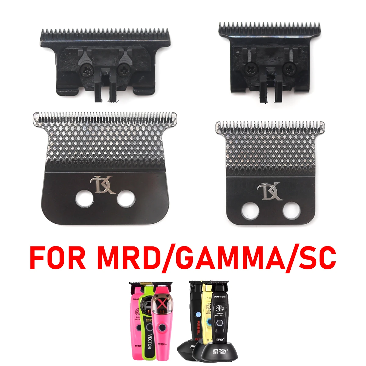 Professioneller Haarschneider Original Blade Haarschneidemaschine Zero Gapper Austauschbarer Schneidkopf für SC/Gamma