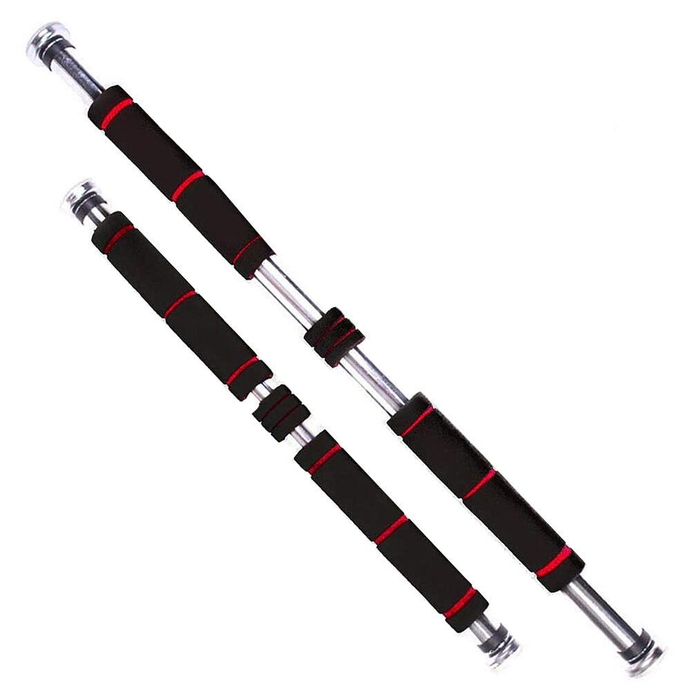 Chin Up Bar Thicken Practical Portable Durable Heavy Duty Home Doorway Pull-ups Exercise Bar Fitness Pole Chin Up Bar 80-130cm