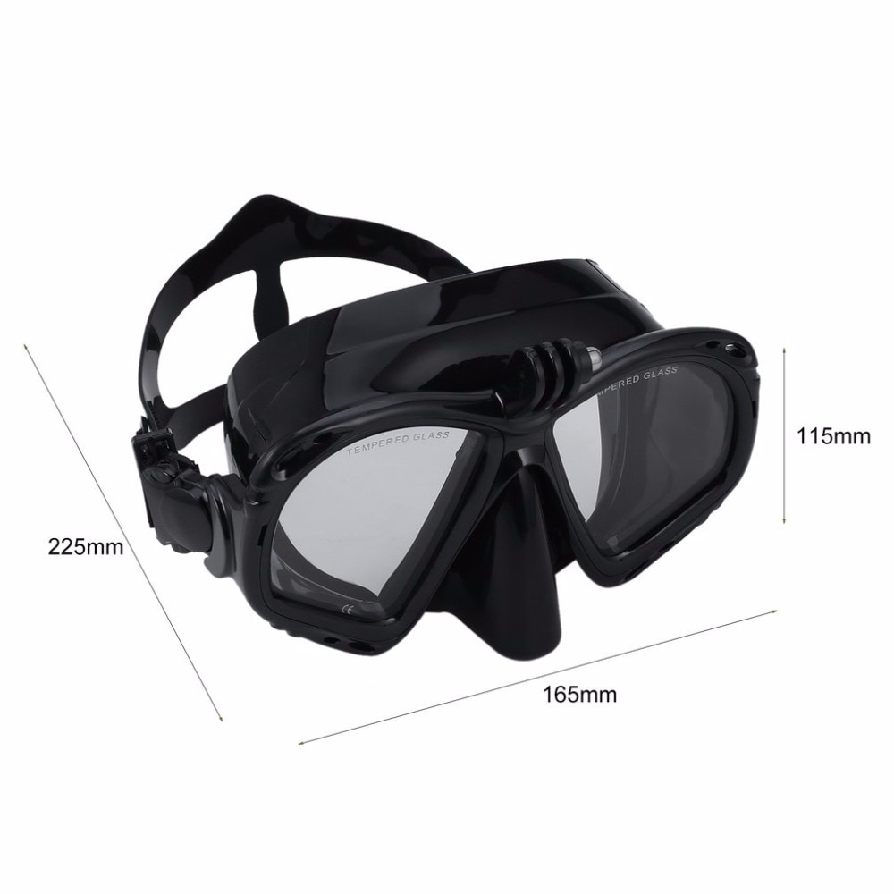 Professionele Onderwater Duikbril Scuba Snorkel Zwembril Duiken Equipement Geschikt Voor Meest Sport Camera