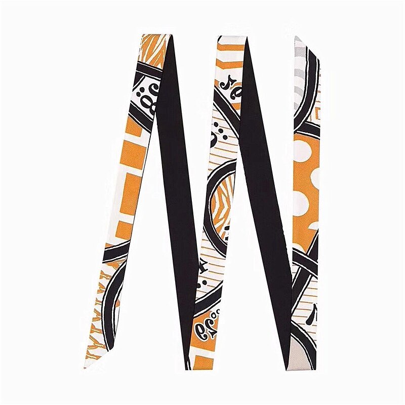 Nouvelle multifonctionnel foulard en soie 200 cm Skinny écharpe femmes sac rubans femme ceinture foulards et enveloppes pour dames: 10
