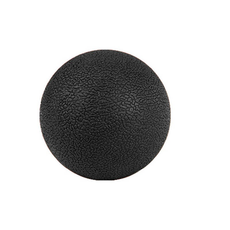 Lacrosse Massage Ball Sport Yoga Gym Balls TPE Mobility Trigger Point Body Pilates Fitness Training Neck Pain Muscle Release: black