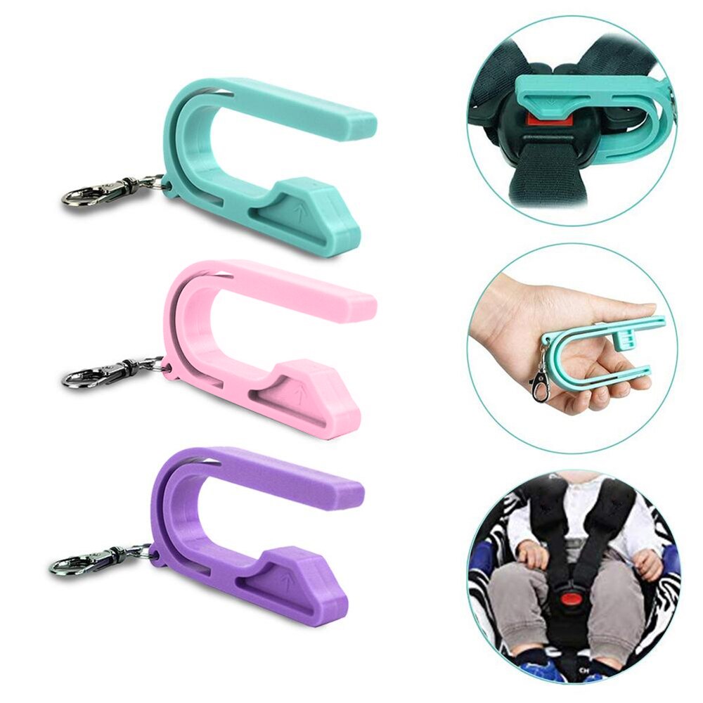 Auton istuimen avain vauvanistuimen avaimen solki, jossa on istuin lasten yleiskäyttöinen avaimenperä istuimen lukituksen avaus