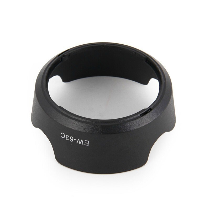 DSLR Camera Lens Hood 58mm EW-63C Bayonet for Canon 700D Rebel T5i 100D EF-S 18-55mm STM Lens No Tracking]