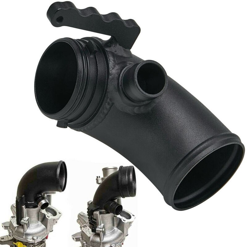 Highflow indløb turbo albue rør til vw golf  mk7 r til - a3 s3 tt 2.0 tsi mqb: Default Title