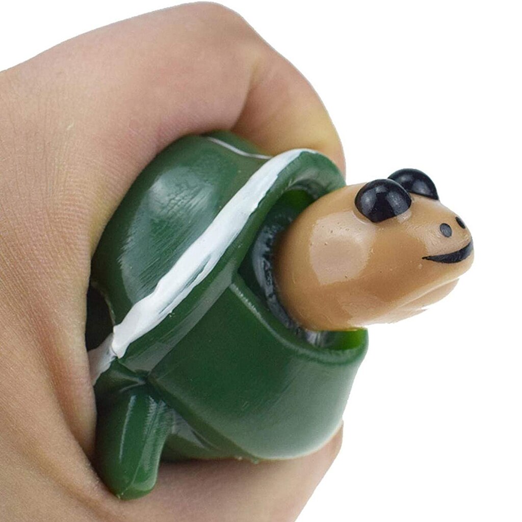 Pelota sensorial para apretar y aliviar el estrés, juguete de manos para aliviar el estrés: green without ring