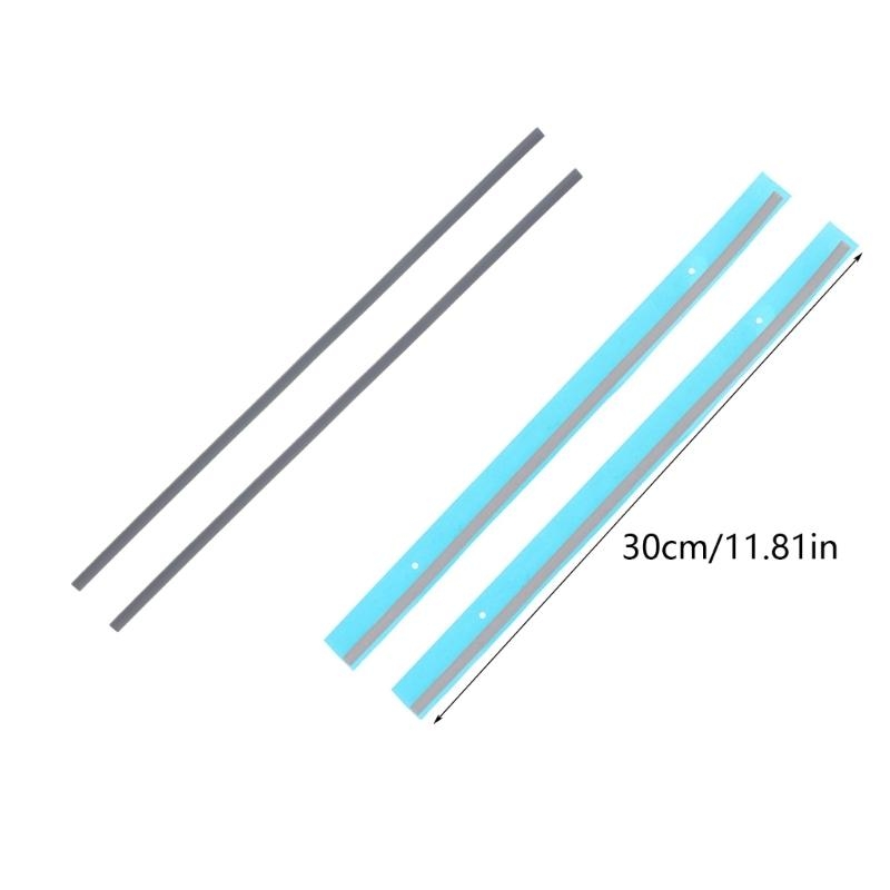 H37F 2Pieces Laptop Rubber Feet Strip , Non-Slip Replacement Bottom Case Feet Pad for HP X360 15-DR, X360 15-DS