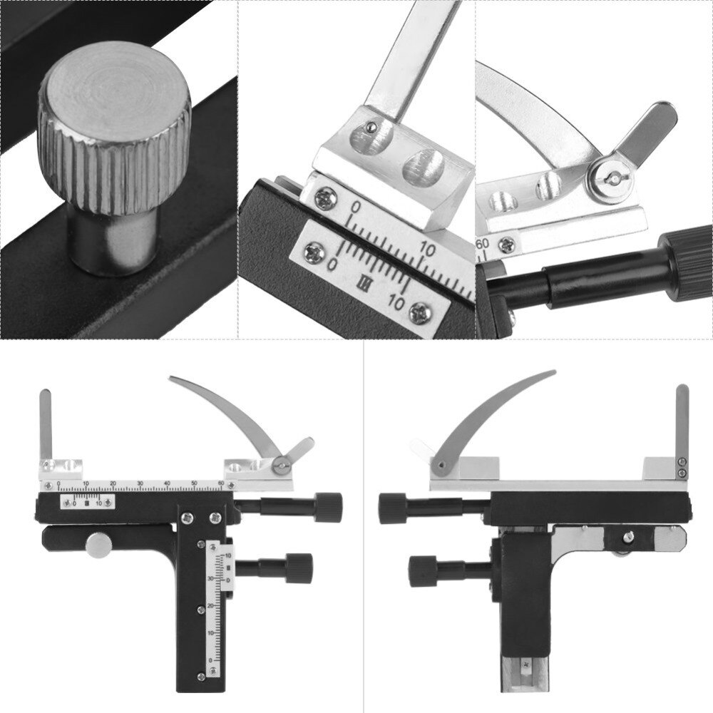 Microscoop Attachable Kruistafel X-Y Beweegbare Podium Remklauw Met Schaal Voor Microscoop Remklauwen