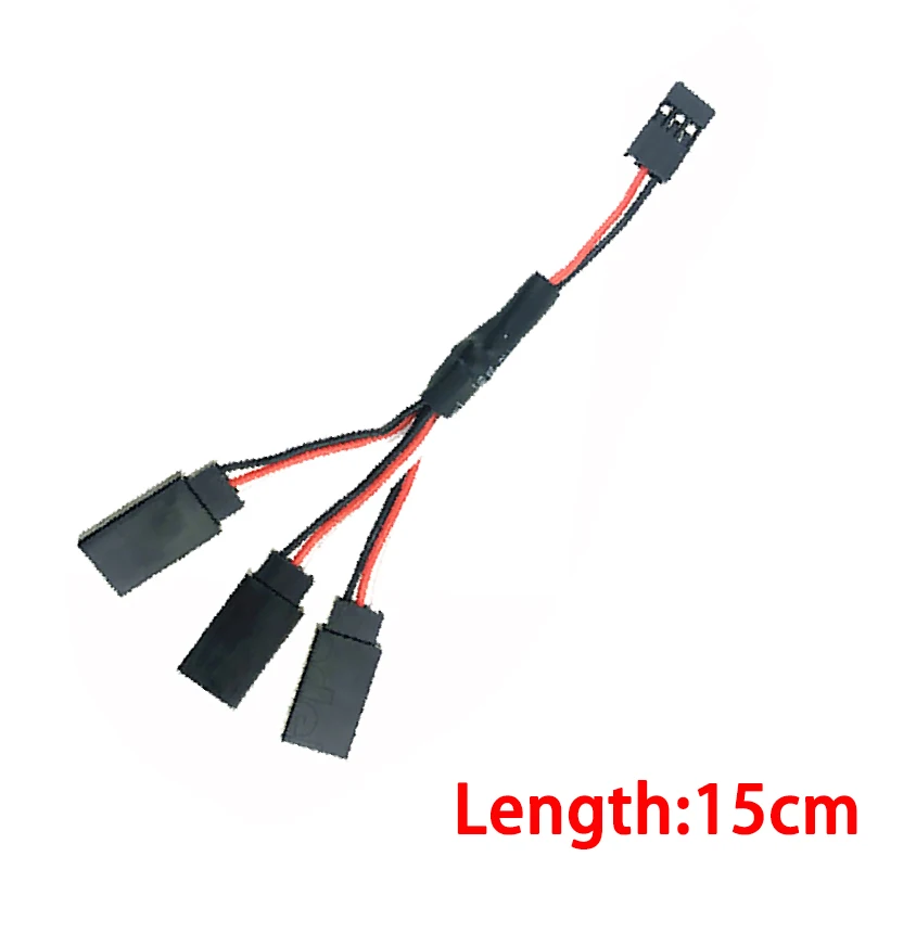 Peça rc 1 peça 15/30/50cm 1to1 1to 2 1 a 3 1 a 4 rc servo cabo de extensão para futaba jr macho para fêmea modelo rc: Verde