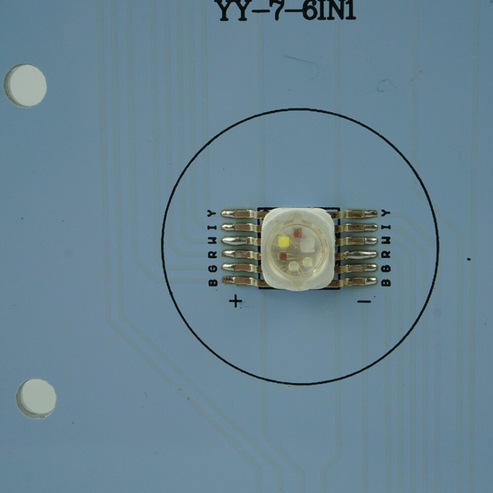 LED Light Board 7X18W RGBW 6in1 Led Par Light Bare Board 24V Led Par Light Repair Parts