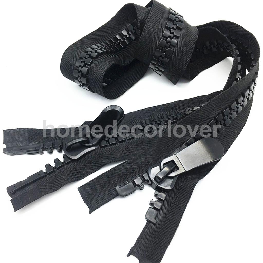 Heavy Duty #20 Marine Boat Top Zippers Double Pull Slide for Outdoor Boat Canvas